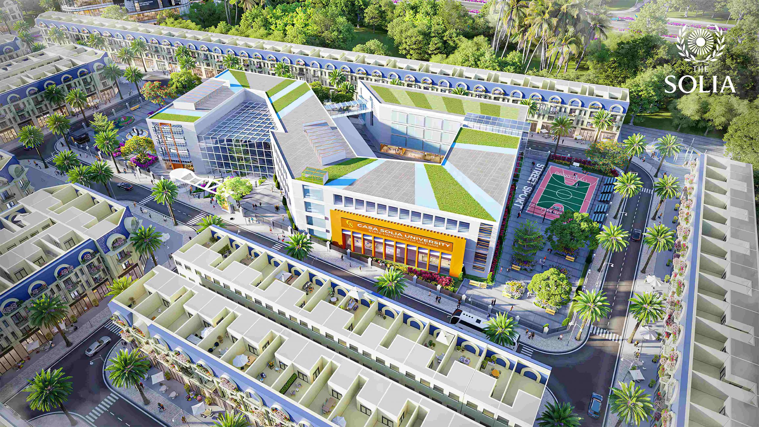 nhà mẫu the solia