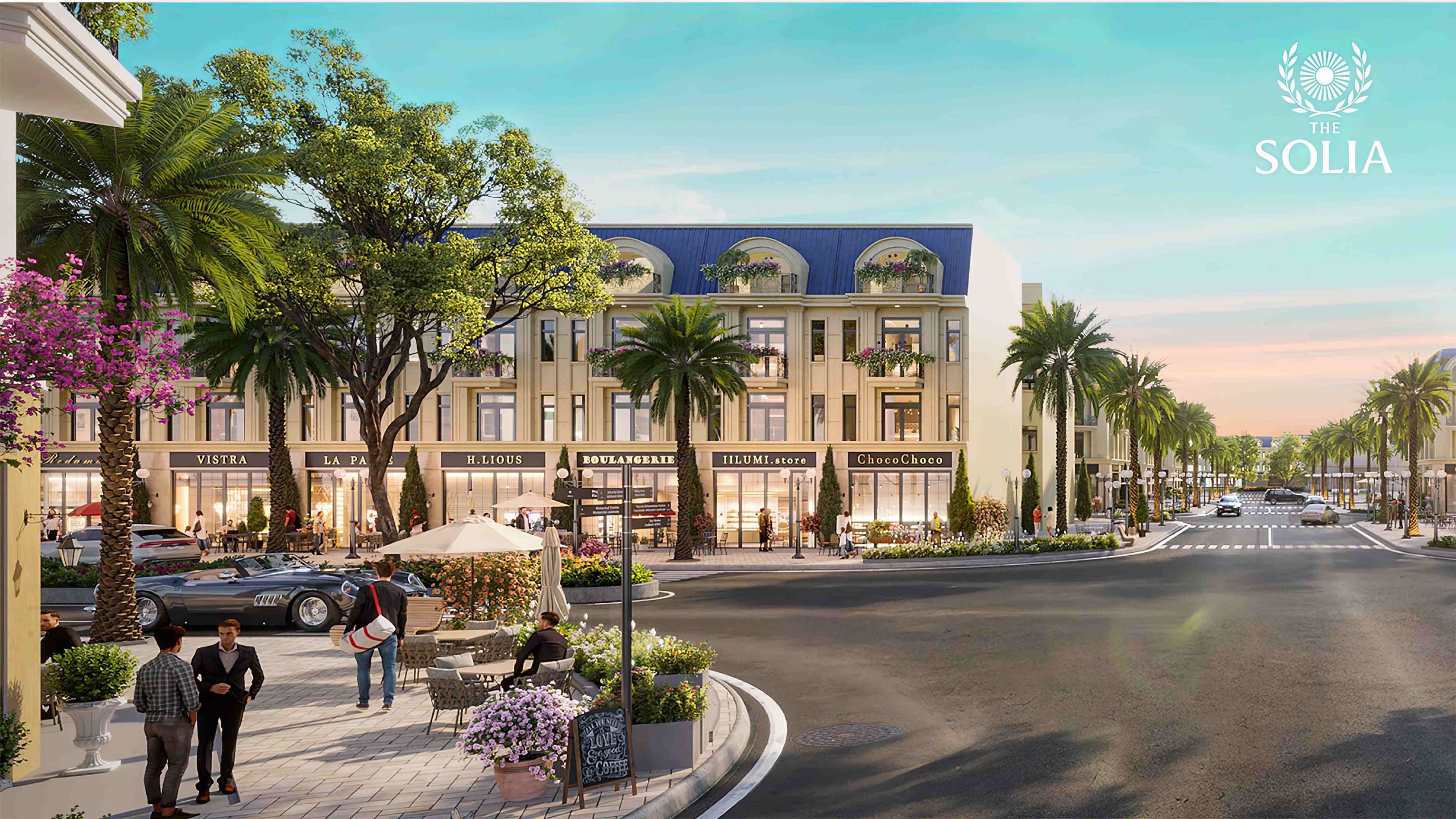 nhà mẫu the solia